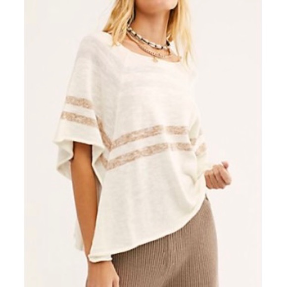 Free People Tops - Free People Go West top cream